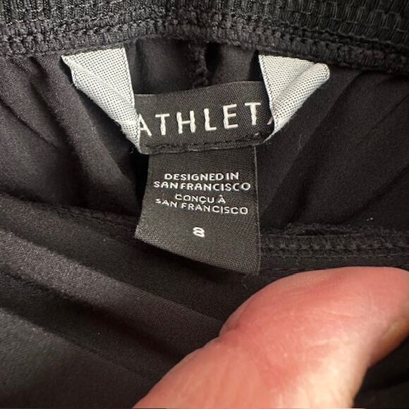 Athleta Brooklyn Mid-Rise Ankle Pant Size: 8 Color: Black - Picture 9 of 11